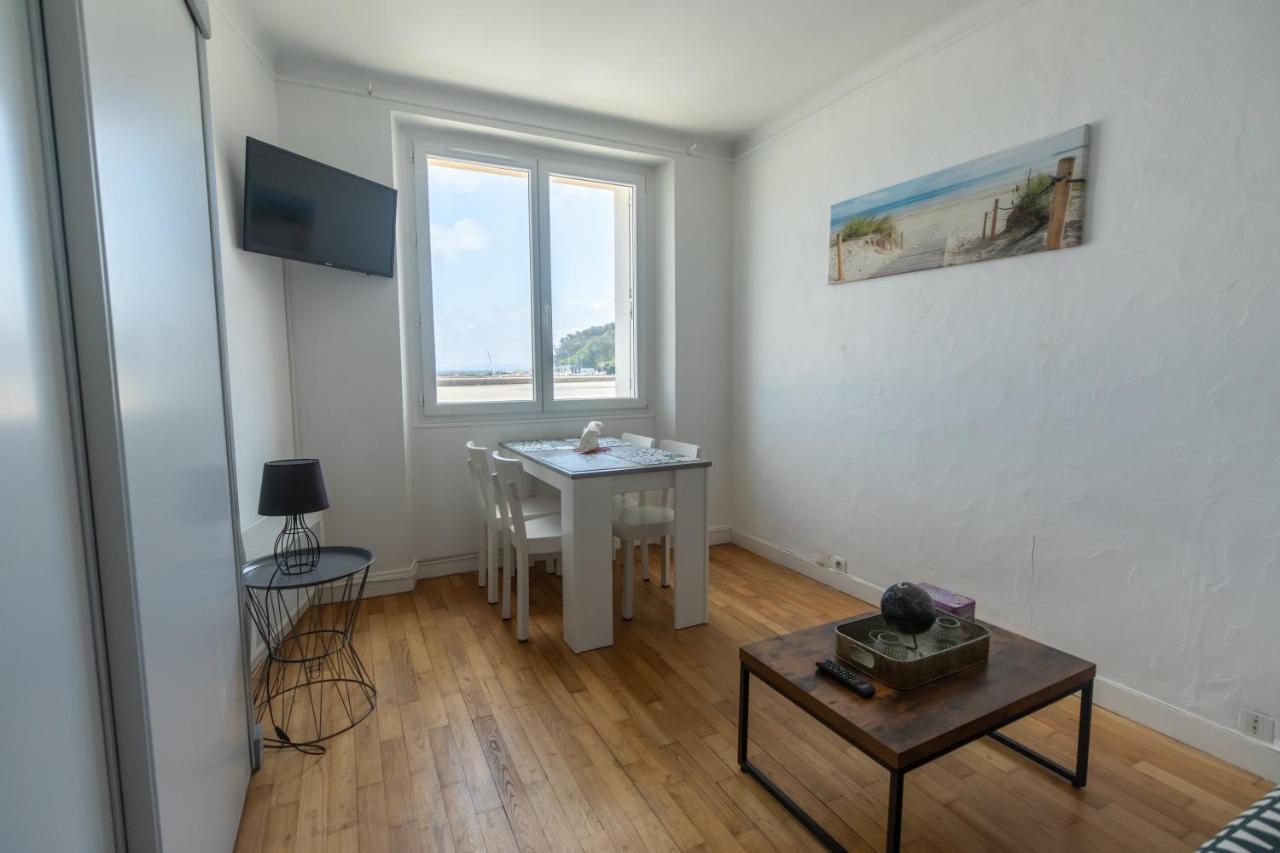 Le Kador, Appartement Avec Vue Sur Mer Крозон Екстериор снимка
