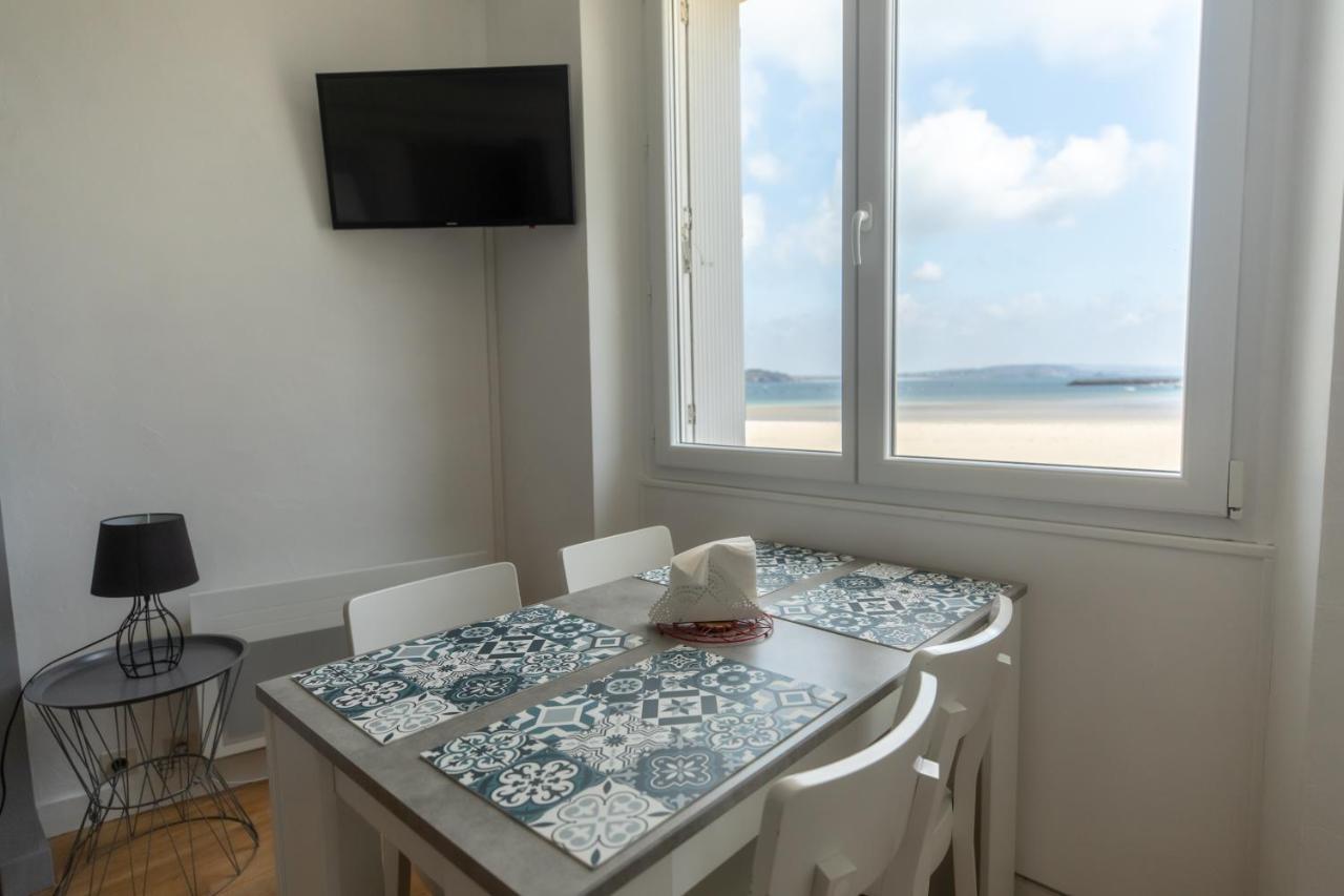 Le Kador, Appartement Avec Vue Sur Mer Крозон Екстериор снимка